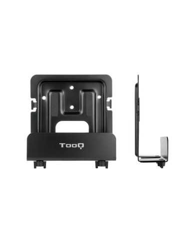 SOPORTE DE PARED UNIVERSAL TOOQ PARA ROUTER MINI PC MULTIMEDIA 5KG BLACK