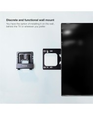 SOPORTE DE PARED UNIVERSAL TOOQ PARA ROUTER MINI PC MULTIMEDIA 5KG BLACK