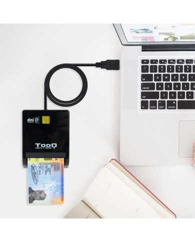 LECTOR DE TARJETAS DNIE TOOQ TQR-210 DNI USB BLACK