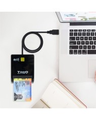 LECTOR DE TARJETAS DNIE TOOQ TQR-210 DNI USB BLACK