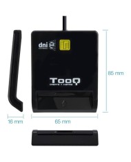 LECTOR DE TARJETAS DNIE TOOQ TQR-211 DNI USB-C BLACK