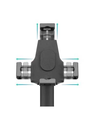 SOPORTE SOBREMESA TOOQ ANTIRROBO PARA TABLET 7.9-10.5 BLACK
