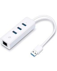 ADAPTADOR TP-LINK USB 3.0 A LAN RJ-45 GIGABIT + HUB USB 3.0