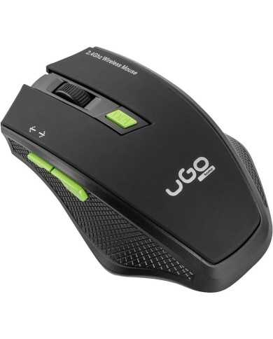 RATON UGO MY-03 1800DPI WIRELESS OPTICO BLACK