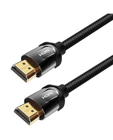 CABLE HDMI 2.0 4K HDMI/M - HDMI/M VENTION TRENZADO 15M BLACK