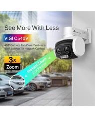 CAMARA IP TP-LINK VIGI PTZ 4MP 2K IP66 FULL COLOR