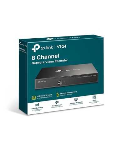 GRABADOR IP NVR TP-LINK VIGI 8 CH IP 1HDD H265+