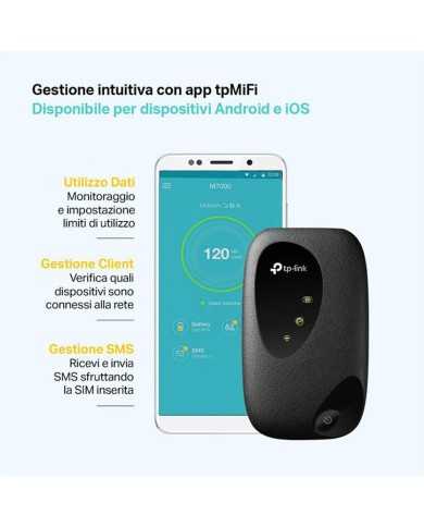 WIRELESS ROUTER PORTABLE TP-LINK MIFI M7010 4G LTE 150MBPS