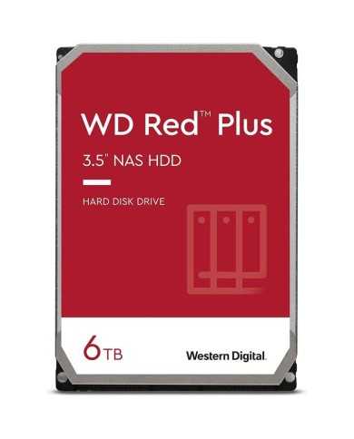 DISCO DURO WESTERN DIGITAL 6TB 3,5 RED PLUS NAS SATA3 256MB