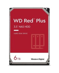 DISCO DURO WESTERN DIGITAL 6TB 3,5 RED PLUS NAS SATA3 256MB