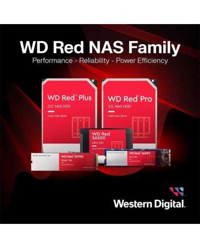DISCO DURO WESTERN DIGITAL 6TB 3,5 RED PLUS NAS SATA3 256MB
