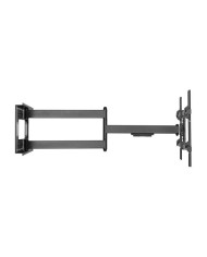 SOPORTE PARED TV/MONITOR AISENS 43-80 50KG GIRATORIO INCLINABLE BLACK