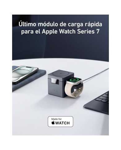 CARGADOR ANKER CUBO 3 EN 1 MAGSAFE AURICULARES+SMARTPHONE+RELOJ 30W USB-C