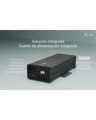 HUB USB-C/USB-A I-TEC 20 PUERTOS USB-C 15W BLACK