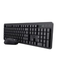TECLADO + RATON TRUST ODY II WIRELESS SILENT BLACK
