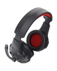 AURICULARES + MICROFONO TRUST HEADSET JACK 3,5MM BLACK/RED