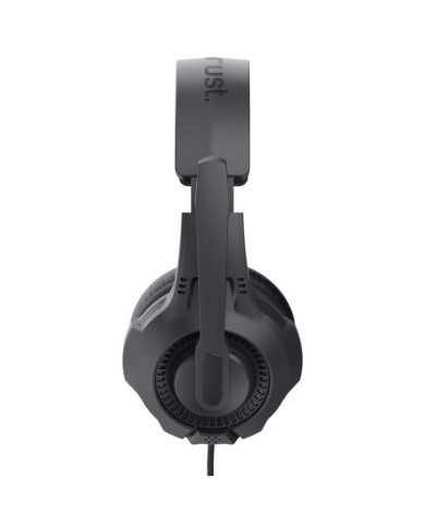 AURICULARES + MICROFONO TRUST HEADSET JACK 3,5MM BLACK/RED