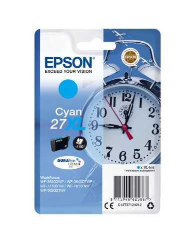 TINTA EPSON C13T27124012 CYAN T2712 27XL DURABRITE ULTRA TINTA EPSON C13T27124012 CYAN T2712 27XL DURABRITE ULTRA