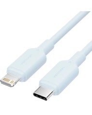 CABLE USB 2.0 VENTION USB-C - LIGHTNING 27W 480MBPS 1M BLUE