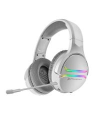 AURICULARES + MICROFONO PHOENIX GAMING WIRELESS 7.1 RGB WHITE