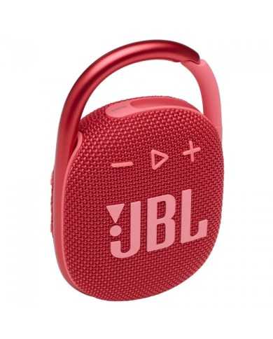ALTAVOZ JBL CLIP 4 WIRELESS BLUETOOTH 5.1 IP67 RED