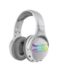 AURICULARES + MICROFONO PHOENIX GAMING WIRELESS 7.1 RGB WHITE