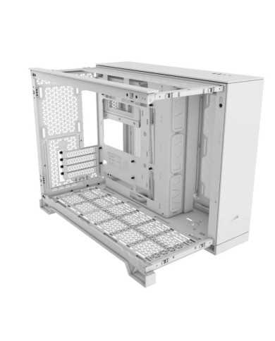 CAJA ORDENADOR GAMING CORSAIR 2500X CRISTAL TEMPLADO WHITE