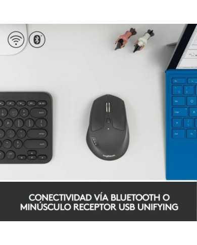 RATON LOGITECH TRIATHLON M720 WIRELESS BLUETOOTH 1000DPI BLACK