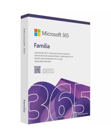 MICROSOFT OFFICE 365 HOME/FAMILY 6 USUARIOS ( LIC. ELECTRONICA )