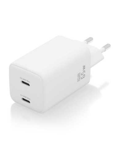 CARGADOR DE PARED AISENS GAN 2XUSB-C 65W WHITE