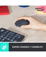 TECLADO + RATON LOGITECH MK295 WIRELESS SILENT GRAFITO