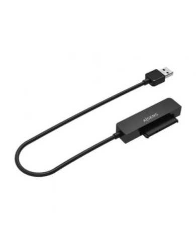 ADAPTADOR USB 3.1 USB-A - SATA 2.5/3.5 AISENS BLACK