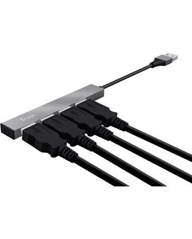 HUB USB TRUST 4 PUERTOS HALYX USB 2.0