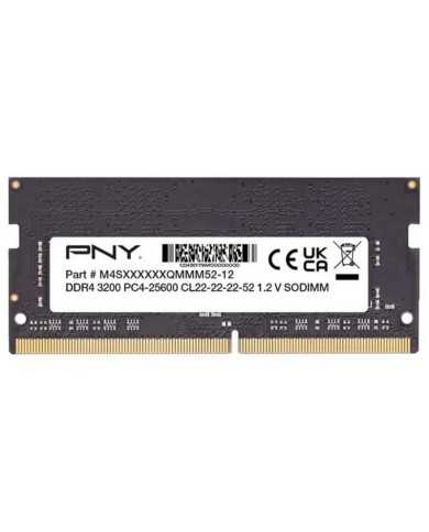 MEMORIA SODIMM 8GB PNY DDR4 3200MHZ BULK