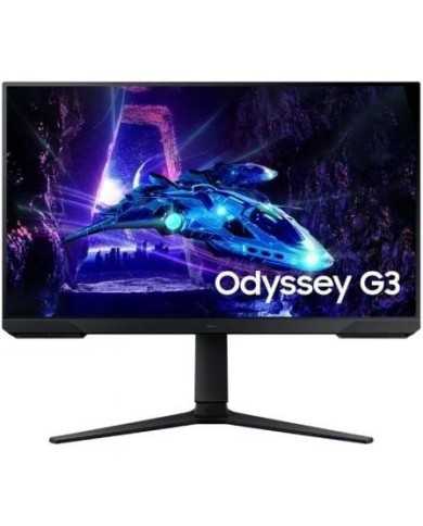 MONITOR SAMSUNG ODYSSEY G3 24 FHD 180HZ ERGONOMICO HDMI DP BLACK