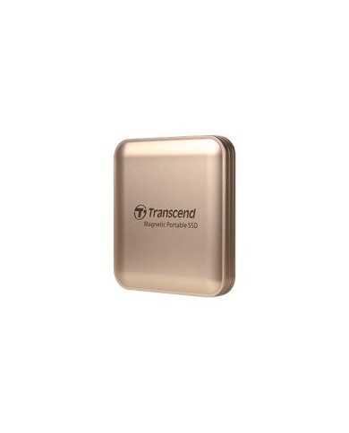 DISCO DURO SSD EXTERNO TRANSCEND 2TB 2,5 USB-C MAGSAFE GOLD