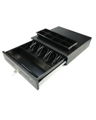 CAJON PORTAMONEDAS AVPOS U285 41CM ACERO ALTA RESISTENCIA BANDEJA EXTRAIBLE