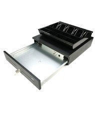 CAJON PORTAMONEDAS AVPOS U285 41CM ACERO ALTA RESISTENCIA BANDEJA EXTRAIBLE