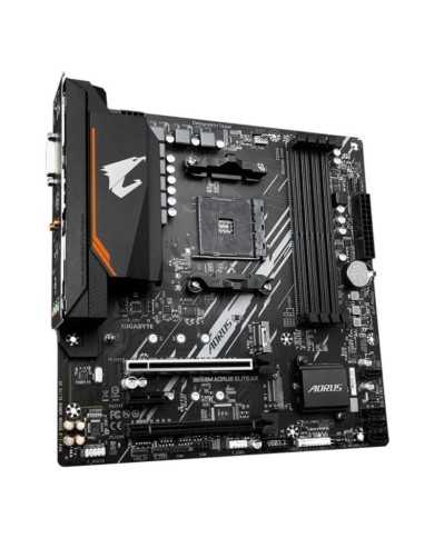 PLACA BASE GIGABYTE GA-B550M-AORUS ELITE AX AM4 MATX 4XDDR4 HDMI DVI