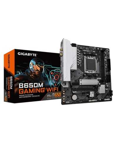 PLACA BASE GIGABYTE GA-B650M GAMING PLUS WIFI AM5 MATX 4XDDR5 HDMI DP