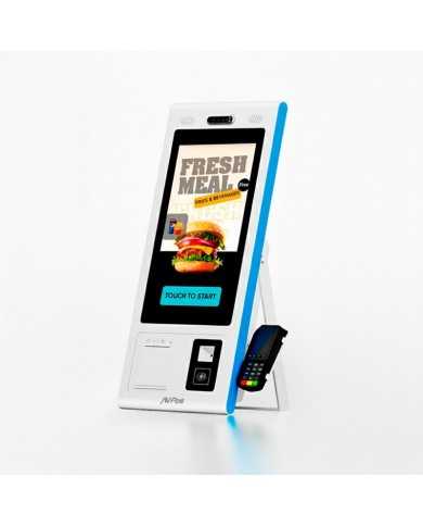 KIOSKO AUTOSERVICIO AVPOS SMARTLINE 22 OCTA/8GB/128GB/WIFI/PRINTER/2D ANDROID13