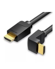 CABLE HDMI 2.0 4K VENTION HDMI/M - HDMI/M 3M ACODADO BLACK