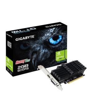 TARJETA DE VIDEO GIGABYTE GT710 2GB DDR5 HDMI DVI PERFIL BAJO
