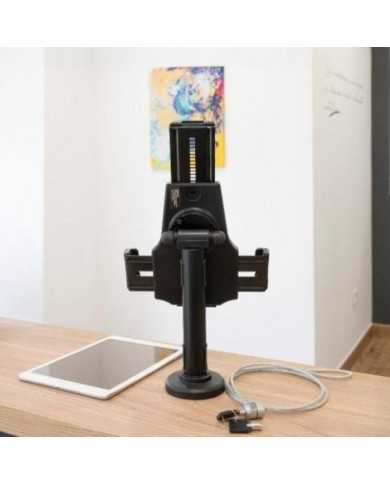 SOPORTE SOBREMESA TOOQ ANTIRROBO AJUSTABLE PARA TABLET 7.9-10.5 BLACK