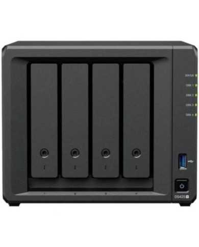 UNIDAD NAS SYNOLOGY DS425+ 4 HDD/SSD DISKSTATION CPU 2.7GHZ 2GB BLACK