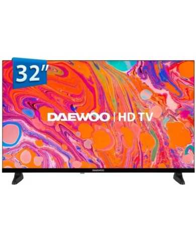 TELEVISOR DAEWOO 32 QLED FHD USB SMART TV WIFI VIDAA BLUETOOTH HOTEL