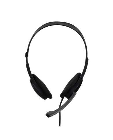 AURICULARES + MICROFONO FONESTAR HOME-35 JACK 3.5MM BLACK