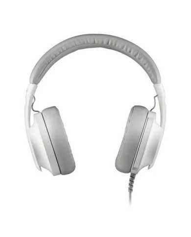 AURICULARES + MICROFONO NGS VOX805 USB-A/C WHITE