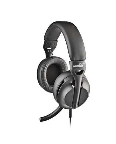 AURICULARES + MICROFONO NGS VOX805 USB-A/C BLACK