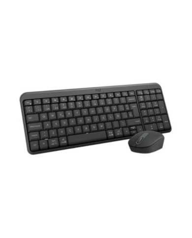 TECLADO + RATON LOGITECH MK250 WIRELESS BLACK